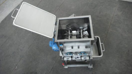 CPE mixer pilot plant unit - top view