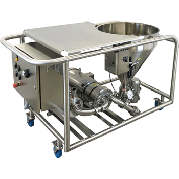 Admix, Fastfeed 425, powder induction systems, powder mixing