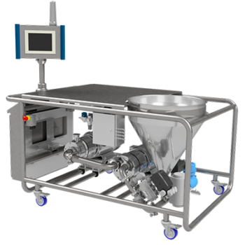 Admix, Fastfeed PLC, powder induction systems, powder mixing